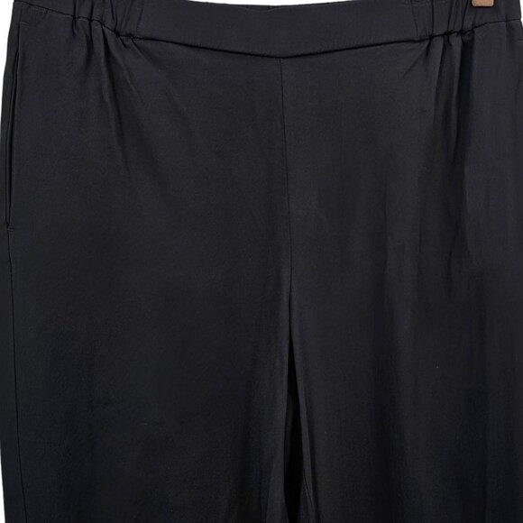 COS Womens‎ 8 Black Rayon Lightweight Jogger Pants - Picture 3 of 14